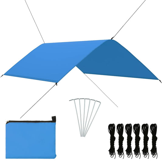 vidaXL Outdoor Tarp 3x2 m Blue