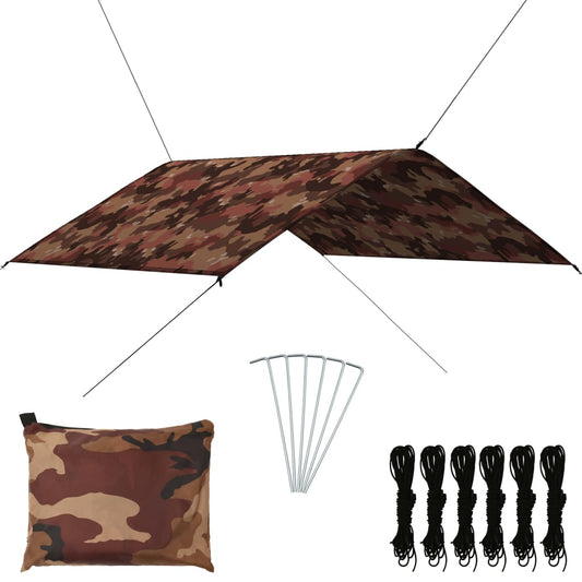 vidaXL Outdoor Tarp 4x4 m Camouflage