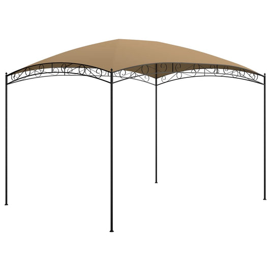vidaXL Gazebo 3x4x2.65 m Taupe 180 g/mŒ_