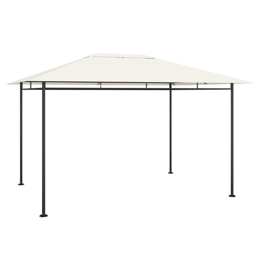 vidaXL Gazebo 384x281x270 cm Cream 180 g/mŒ_