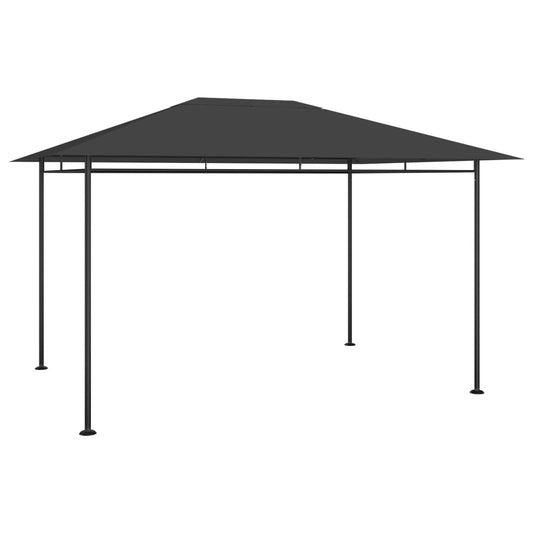 vidaXL Gazebo 384x281x270 cm Anthracite 180 g/mŒ_