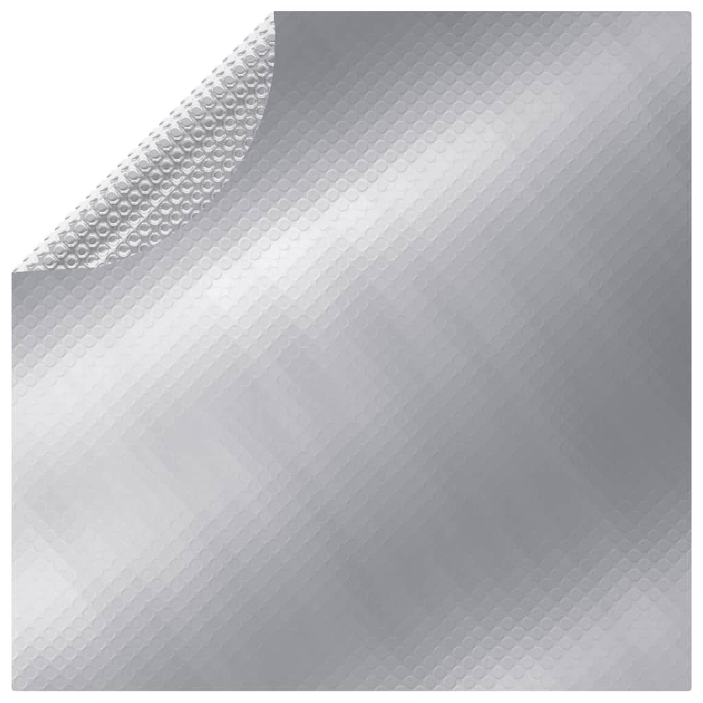 vidaXL Pool Cover Silver 549 cm PE