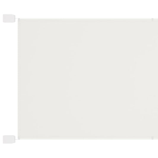 vidaXL Vertical Awning White 100x270 cm Oxford Fabric