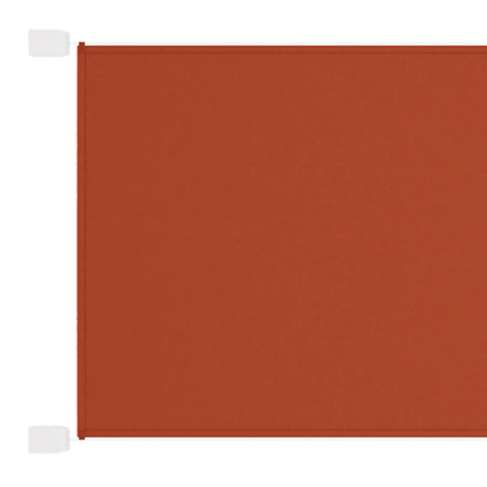 vidaXL Vertical Awning Terracotta 140x600 cm Oxford Fabric