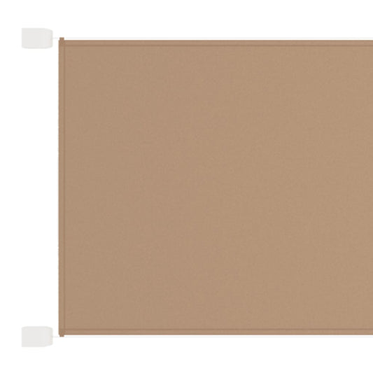 vidaXL Vertical Awning Taupe 300x360 cm Oxford Fabric