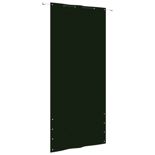 vidaXL Balcony Screen Dark Green 120x240 cm Oxford Fabric