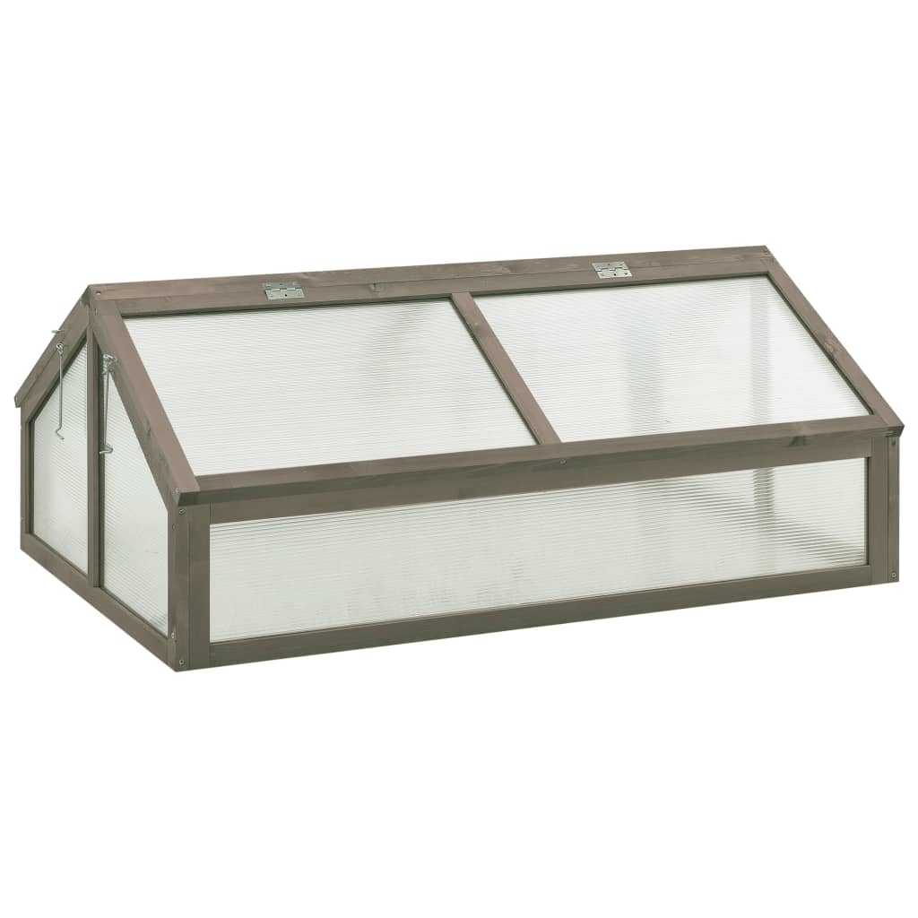 vidaXL Greenhouse 120x80x50 cm Firwood