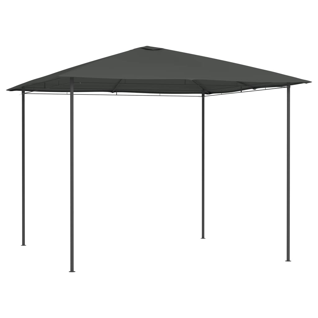 vidaXL Gazebo 3x3x2.6 m Anthracite 160 g/mŒ_