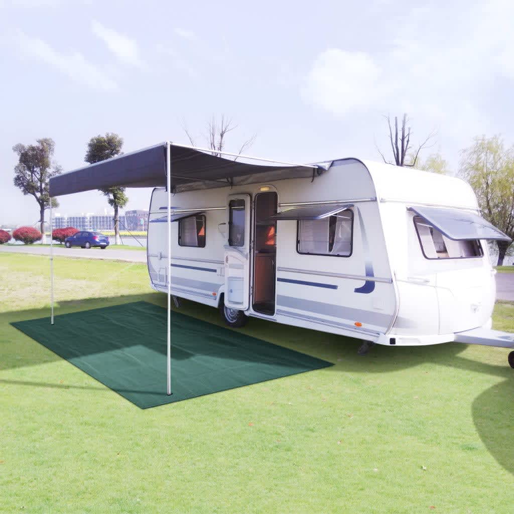 vidaXL Tent Carpet 300x400 cm Green