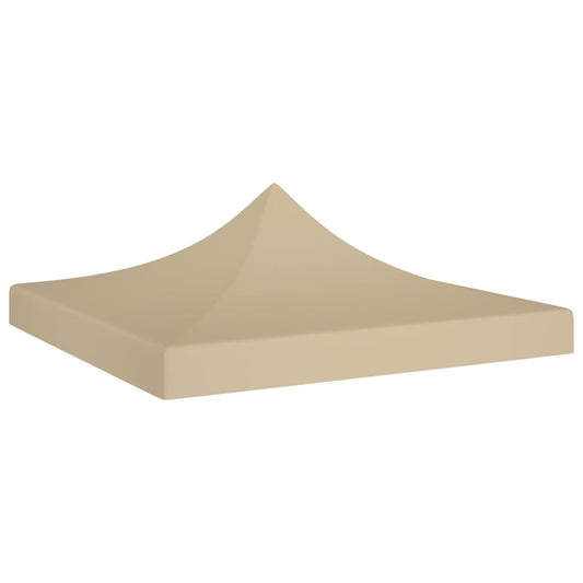 vidaXL Party Tent Roof 3x3 m Beige 270 g/mŒ_