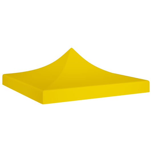 vidaXL Party Tent Roof 3x3 m Yellow 270 g/mŒ_