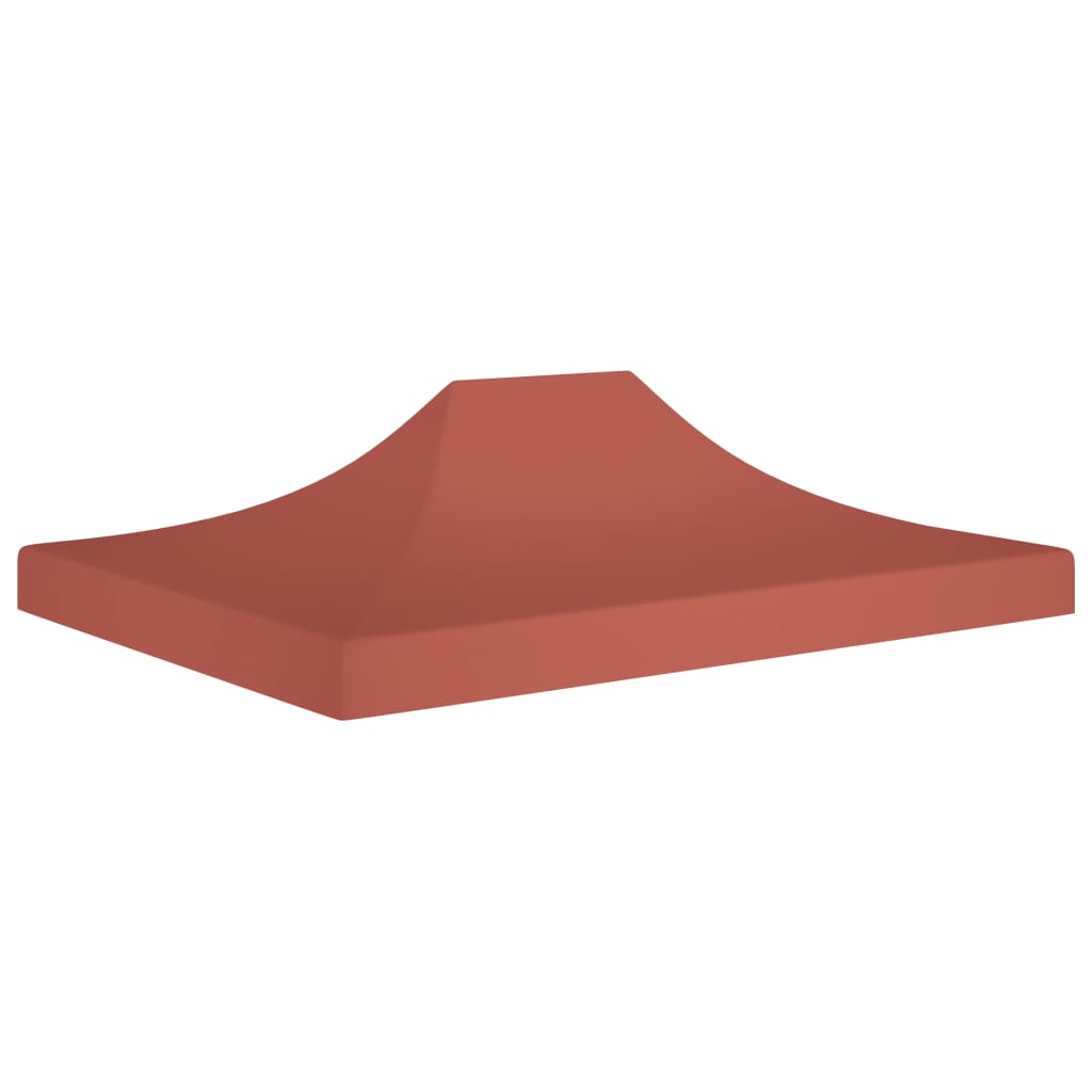 vidaXL Party Tent Roof 4.5x3 m Terracotta 270 g/mŒ_