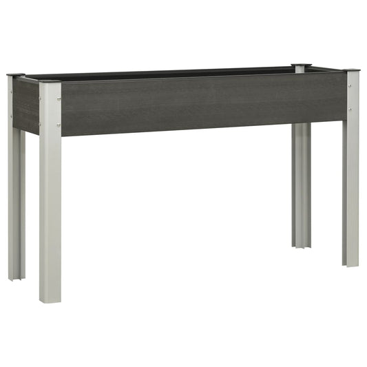 vidaXL Garden Raised Bed 125x40x75 cm WPC Grey