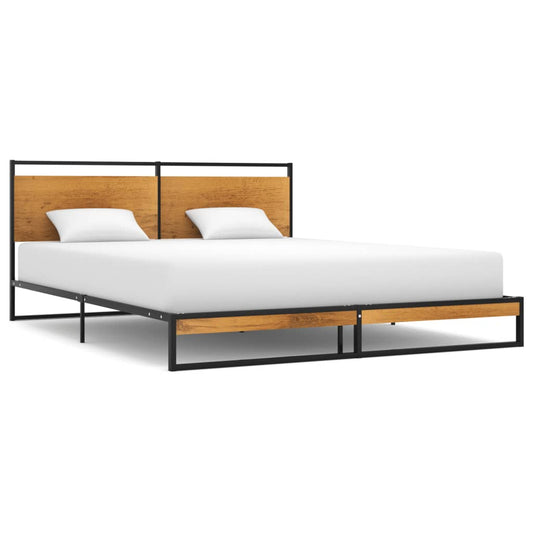vidaXL Bed Frame Metal 160x200 cm