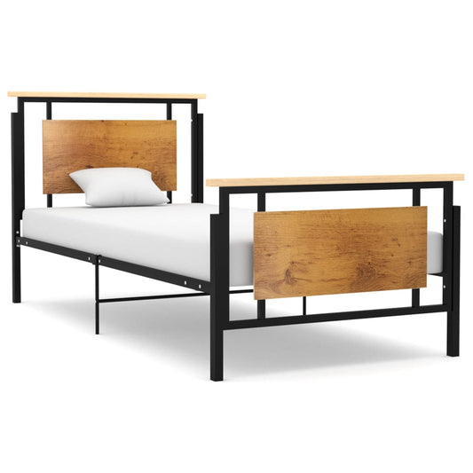 vidaXL Bed Frame Metal 100x200 cm