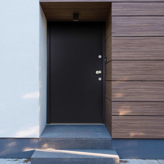 vidaXL Aluminium Front Door Anthracite 110x207.5 cm