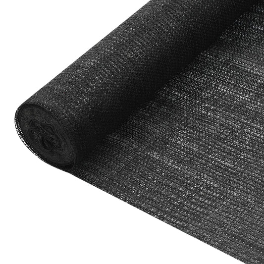vidaXL Privacy Net Black 1.5x50 m HDPE 75 g/mŒ_