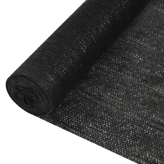 vidaXL Privacy Net Black 2x50 m HDPE 195 g/mŒ_