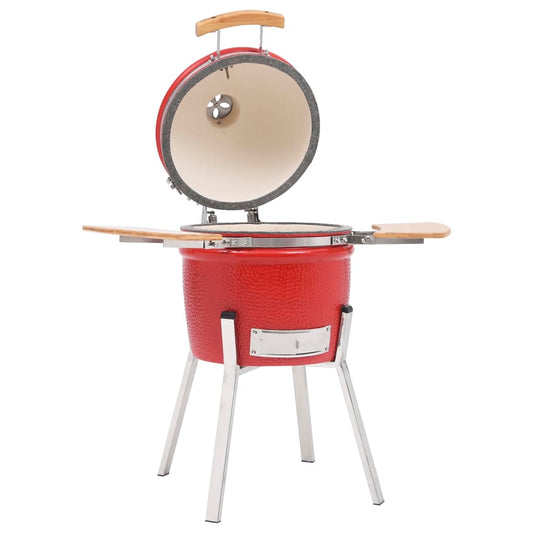 vidaXL Kamado Barbecue Grill Smoker Ceramic 81 cm
