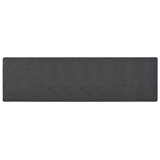 vidaXL Carpet Runner Anthracite 80x300 cm