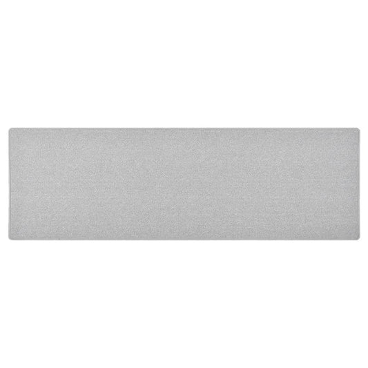vidaXL Carpet Runner Light Grey 80x250 cm