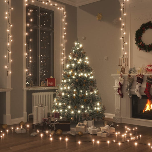 vidaXL LED String with 150 LEDs Warm White 15 m PVC
