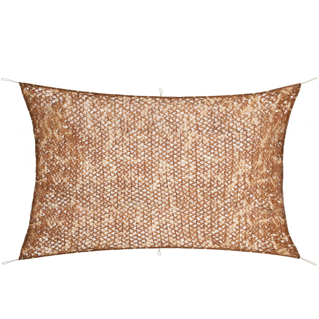 vidaXL Camouflage Net with Storage Bag 2x8 m Beige