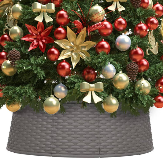 vidaXL Christmas Tree Skirt Brown íÖ54x19.5 cm