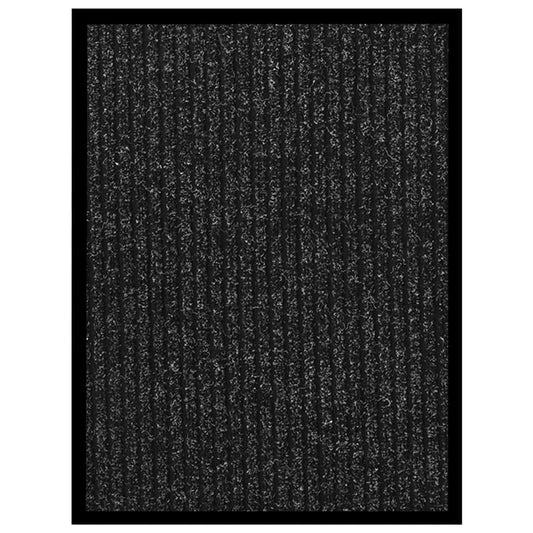 vidaXL Doormat  Striped Anthracite 40x60 cm