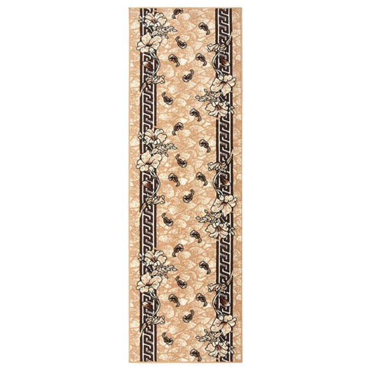vidaXL Runner Rug BCF Beige 80x250 cm
