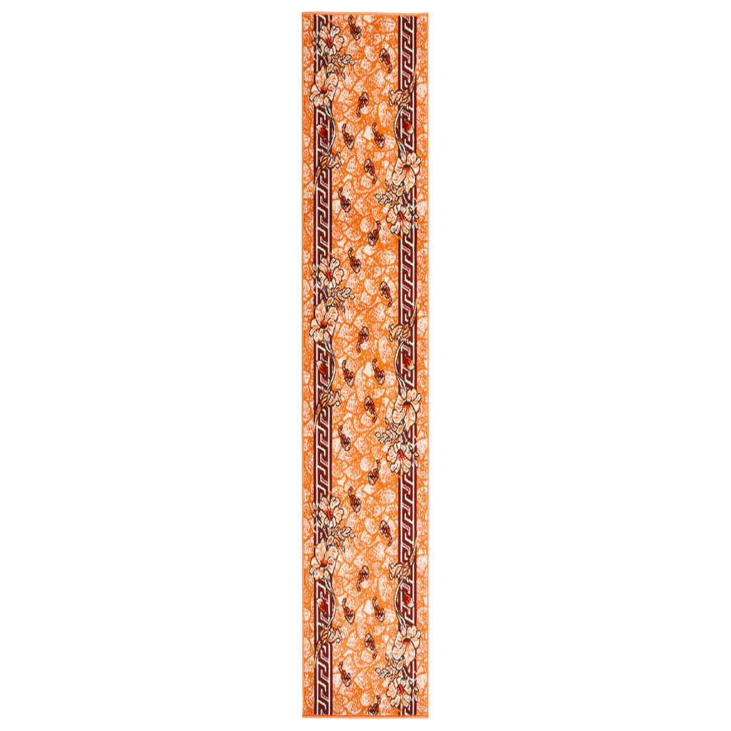 vidaXL Runner Rug BCF Terracotta 80x500 cm