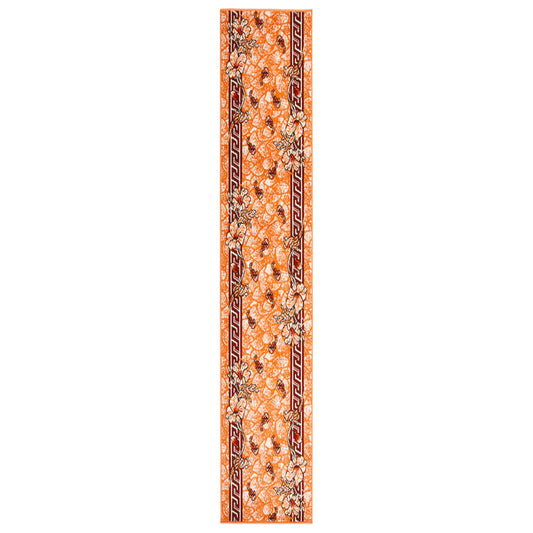 vidaXL Runner Rug BCF Terracotta 80x500 cm