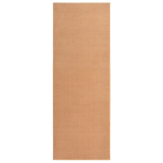 vidaXL Runner Rug BCF Beige 80x200 cm