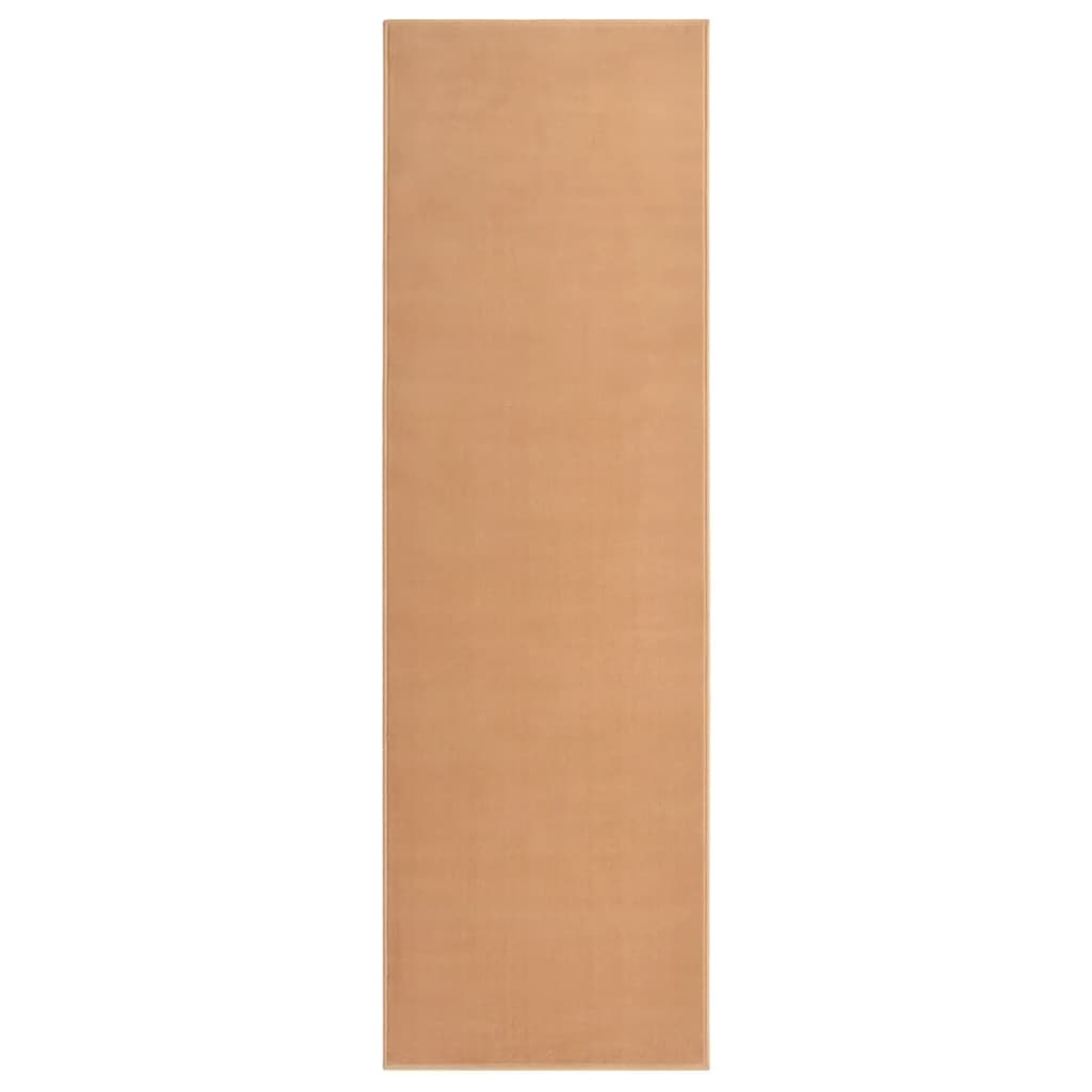 vidaXL Runner Rug BCF Beige 100x350 cm