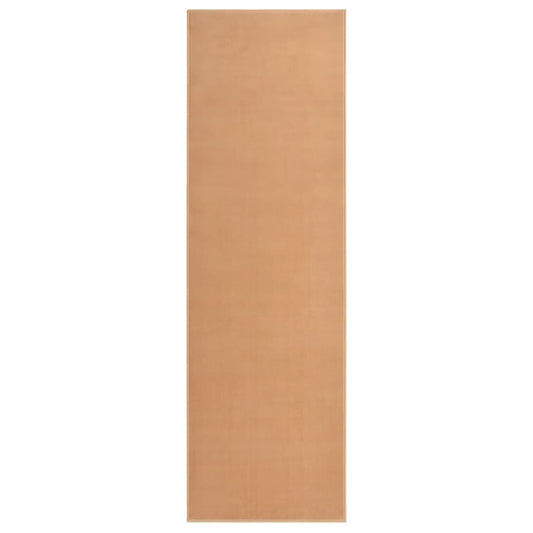 vidaXL Runner Rug BCF Beige 100x350 cm