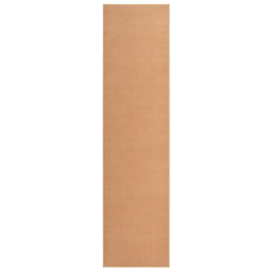 vidaXL Runner Rug BCF Beige 100x450 cm