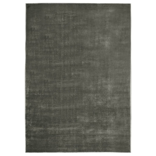 vidaXL Rug Washable Foldable Taupe 160x230 cm Polyester