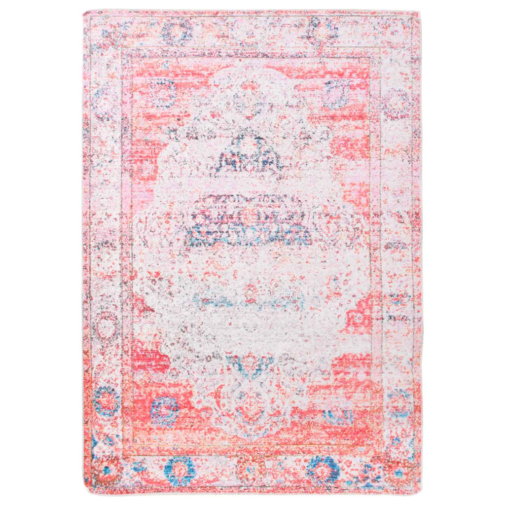 vidaXL Printed Rug Washable Foldable Multicolour 160x230 cm Polyester