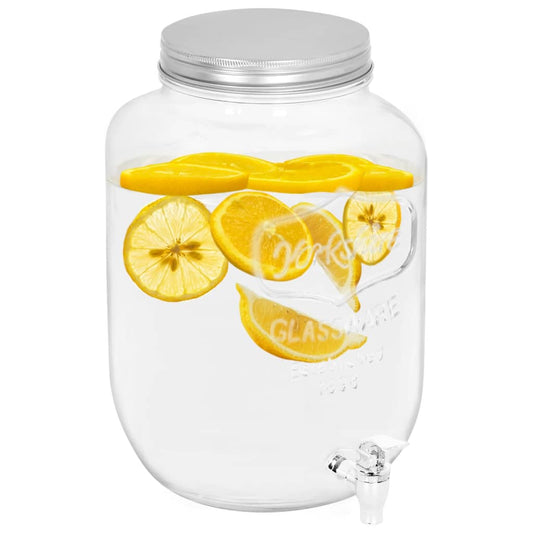 vidaXL Beverage Dispenser 8050 ml Glass