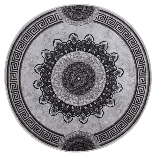 vidaXL Rug Washable “Ê120 cm Multicolour Anti Slip
