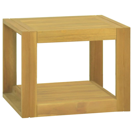 vidaXL Bathroom Cabinet 45x45x35 cm Solid Wood Teak