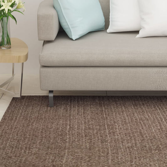 vidaXL Rug Natural Sisal 80x350 cm Brown