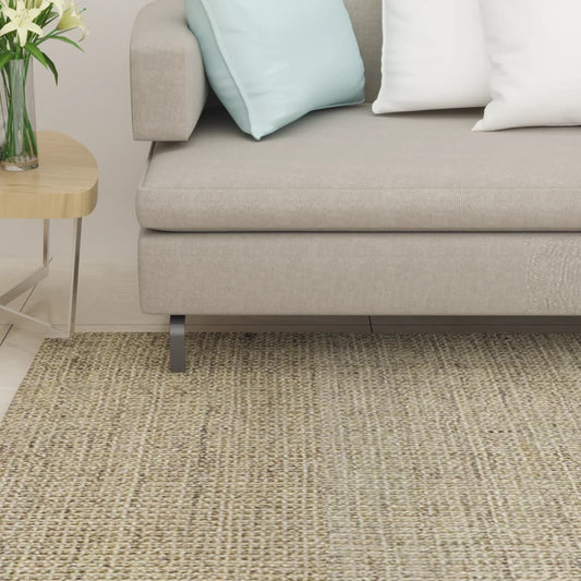 vidaXL Rug Natural Sisal 66x300 cm Taupe