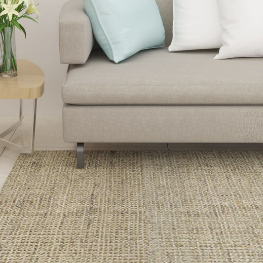 vidaXL Rug Natural Sisal 100x350 cm Taupe