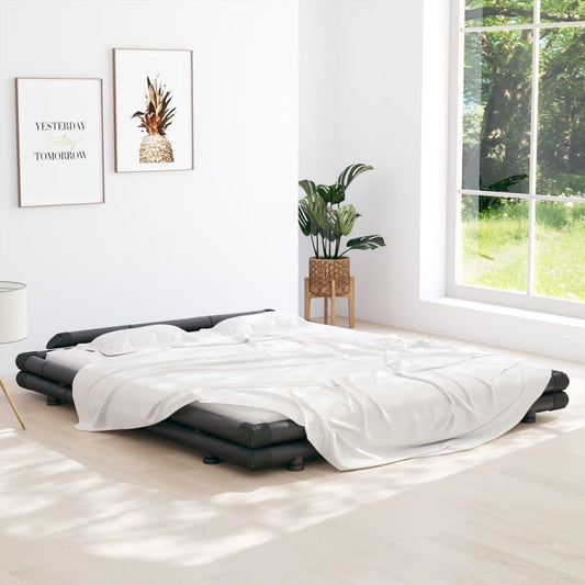 vidaXL Bed Frame Dark Brown Bamboo 180x200 cm 6FT Super King