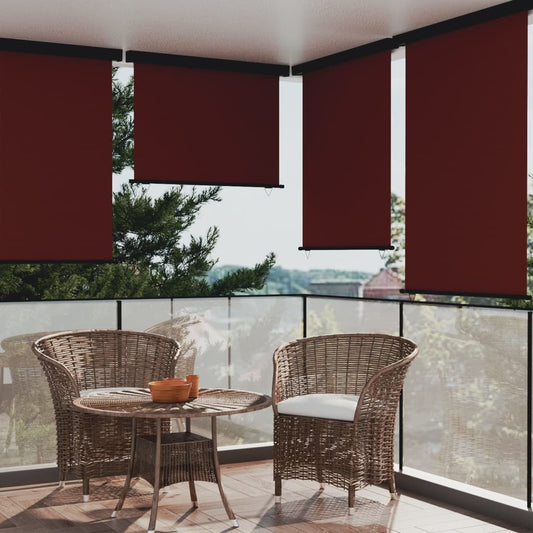 vidaXL Balcony Side Awning 122x250 cm Brown