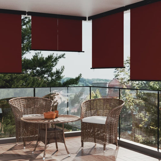 vidaXL Balcony Side Awning 165x250 cm Brown