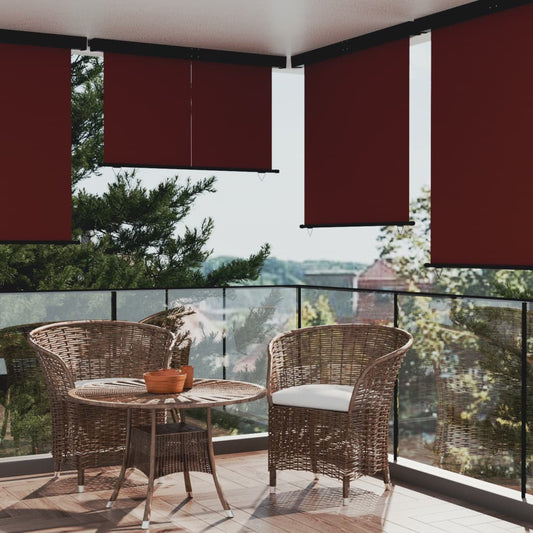vidaXL Balcony Side Awning 175x250 cm Brown