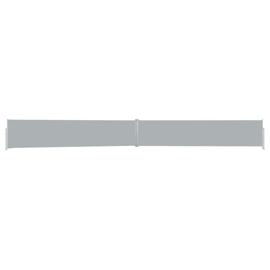 vidaXL Retractable Side Awning Anthracite 140x1200 cm