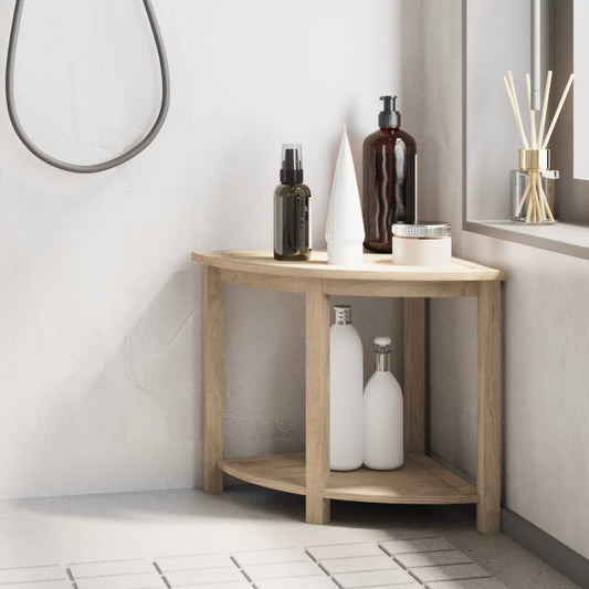 vidaXL Bathroom Side Table 50x40x45 cm Solid Wood Teak